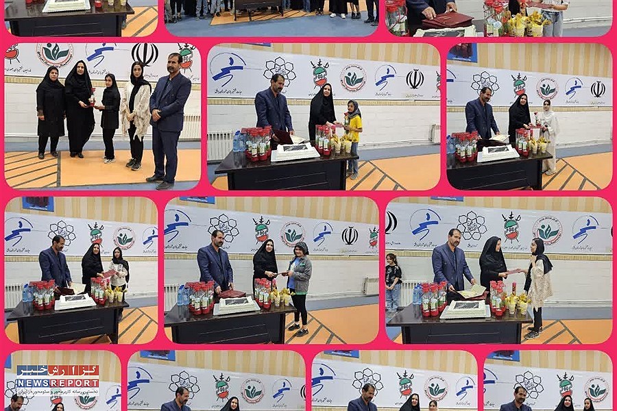 دختران شمشیرباز شهرستان بافق تجلیل شدند