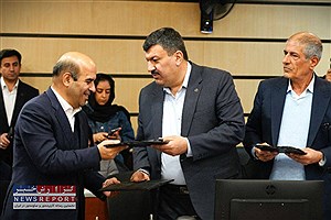 امضای قرارداد طرح اصلاح سیستم روشنایی معابر استان تهران