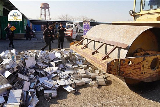 8000 دستگاه ماینر غیرمجاز در استان تهران طی روز گذشته امحا شدند