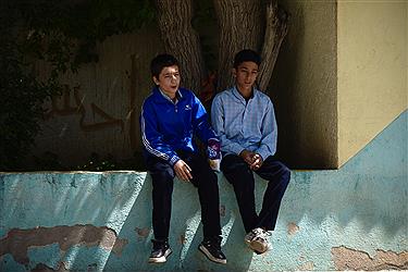 تصویر پشت صحنه یک فیلم کوتاه…